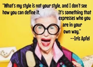 iris apfel style aging creative