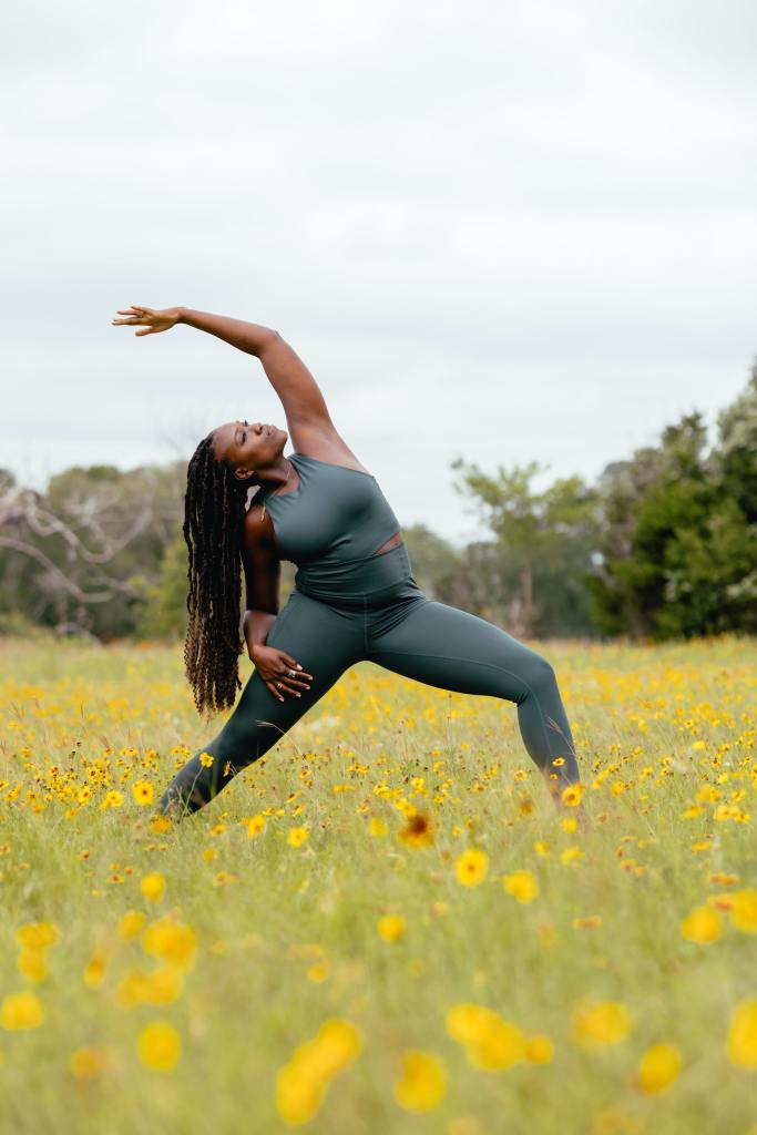 outside yoga