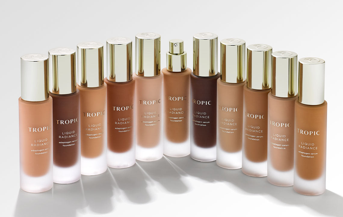 The 11 shades of the foundation
