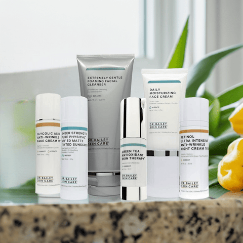 Ageless Rejuvenation Skin Care Kit targets skin aging, fine lines, age spots.