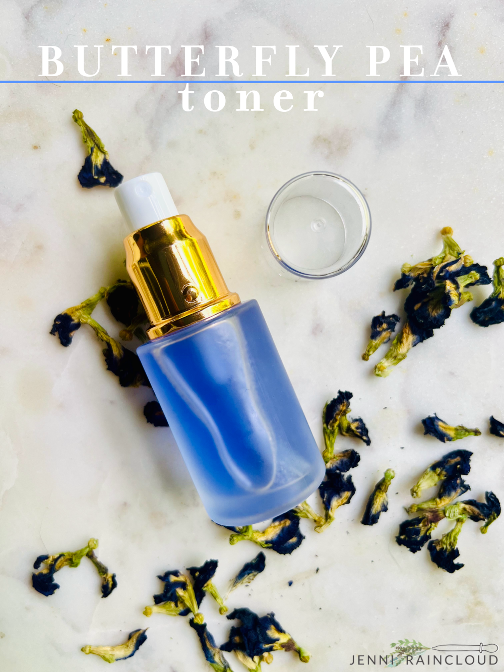 How to Make Butterfly Pea Toner
