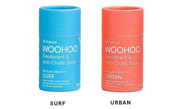 Woohoo Regular Strength Natural Deodorants