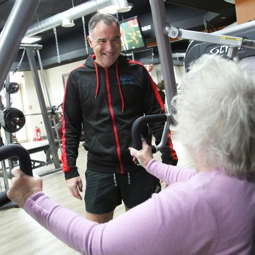 Exercise for everyone: the age-friendly gym...