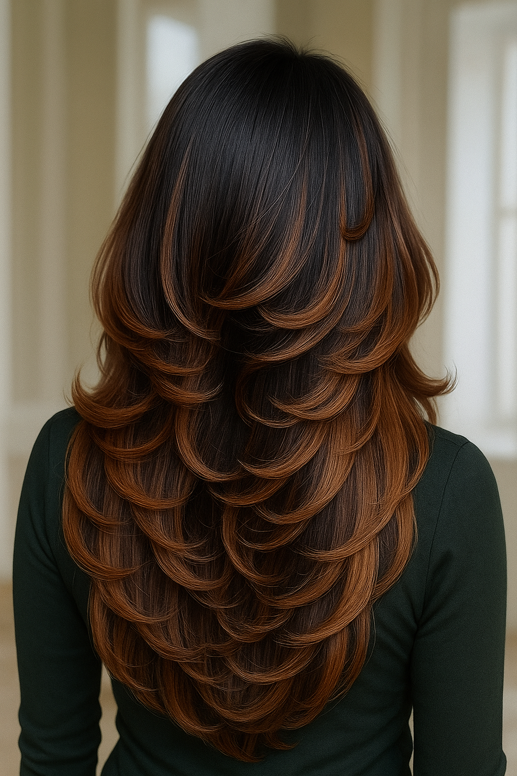 The Timeless Elegance of Feathered Layers:...