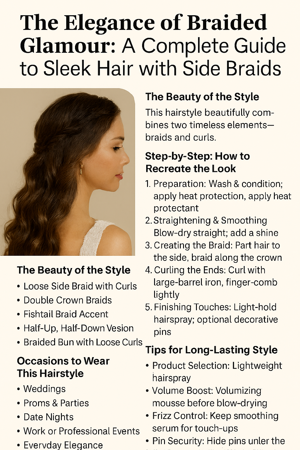 The Elegance of Braided Glamour: A...