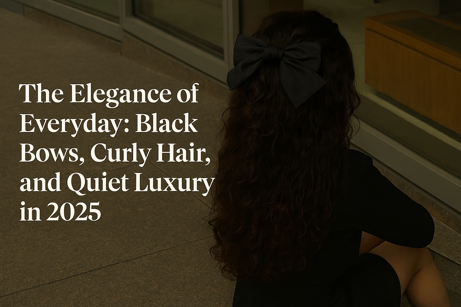The Elegance of Everyday: Black Bows,...