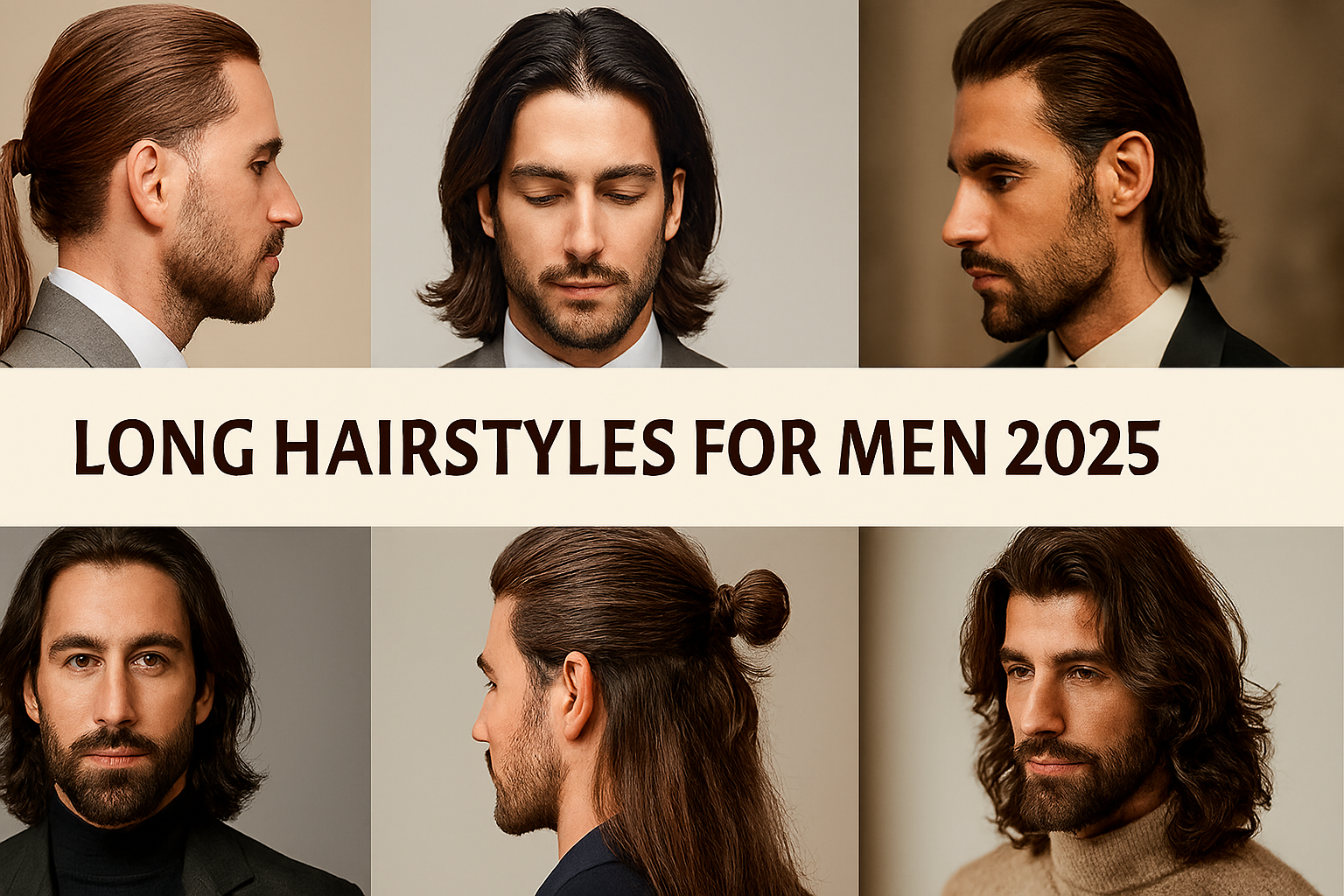 Long Hairstyles for Men 2025: Classy,...