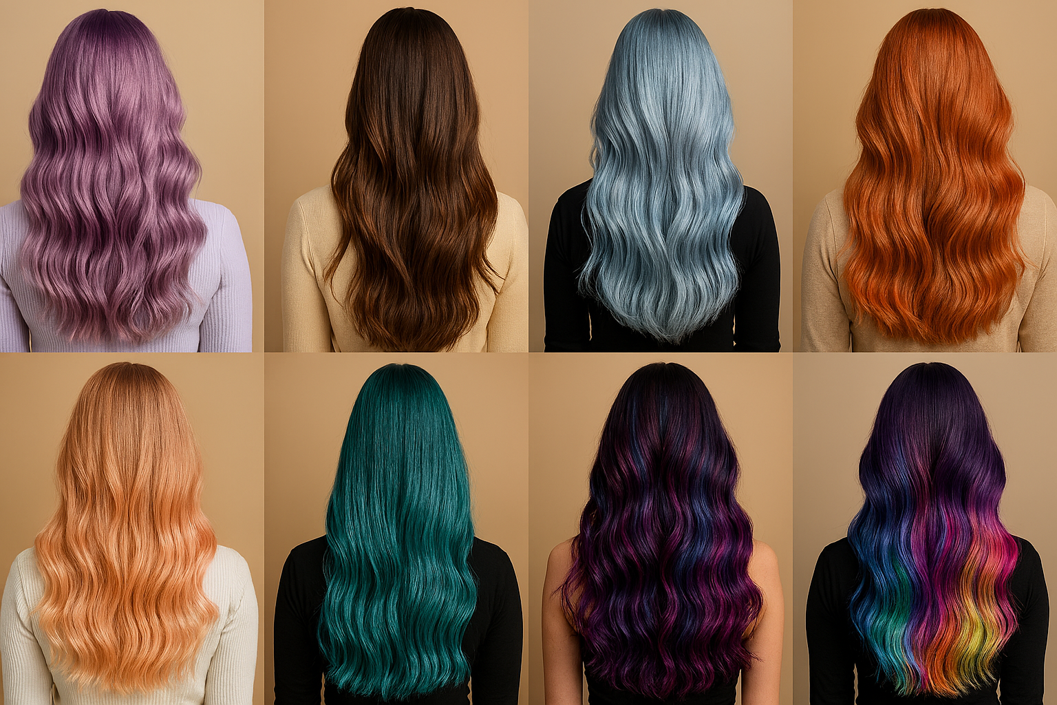 Hair Color Ideas for Long Hair...