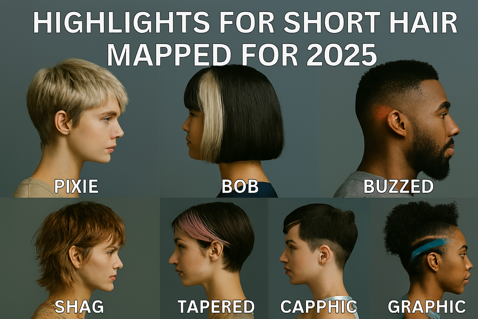 Trendy Highlights for Short Hair in...