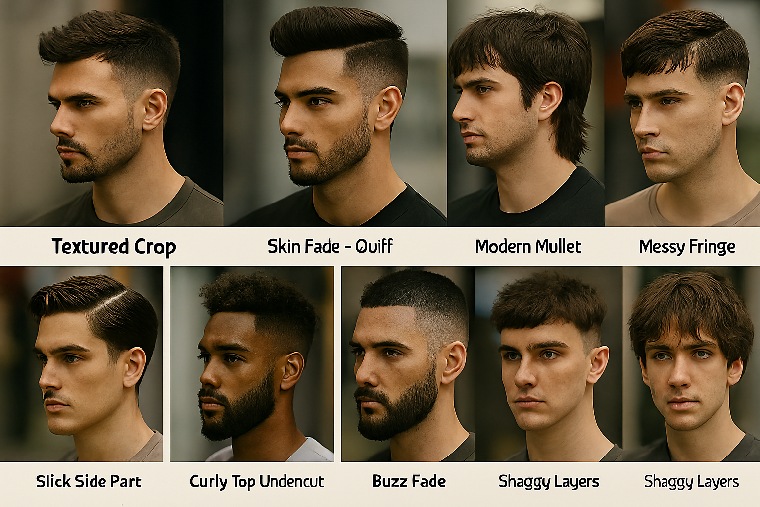 Hottest Men’s Haircuts 2025: Mapped Styles,...