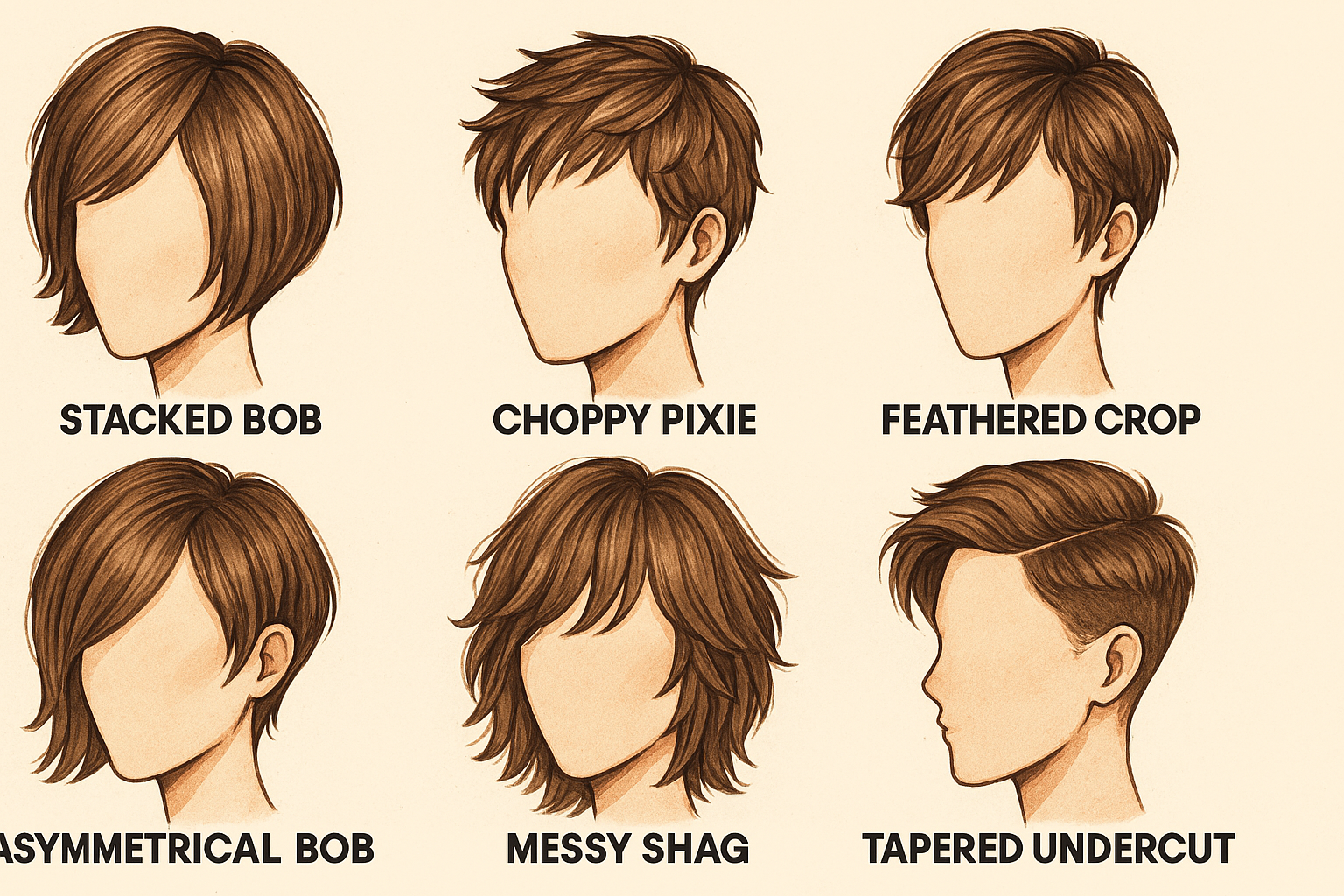 Layered Short Haircuts for Fine Hair...