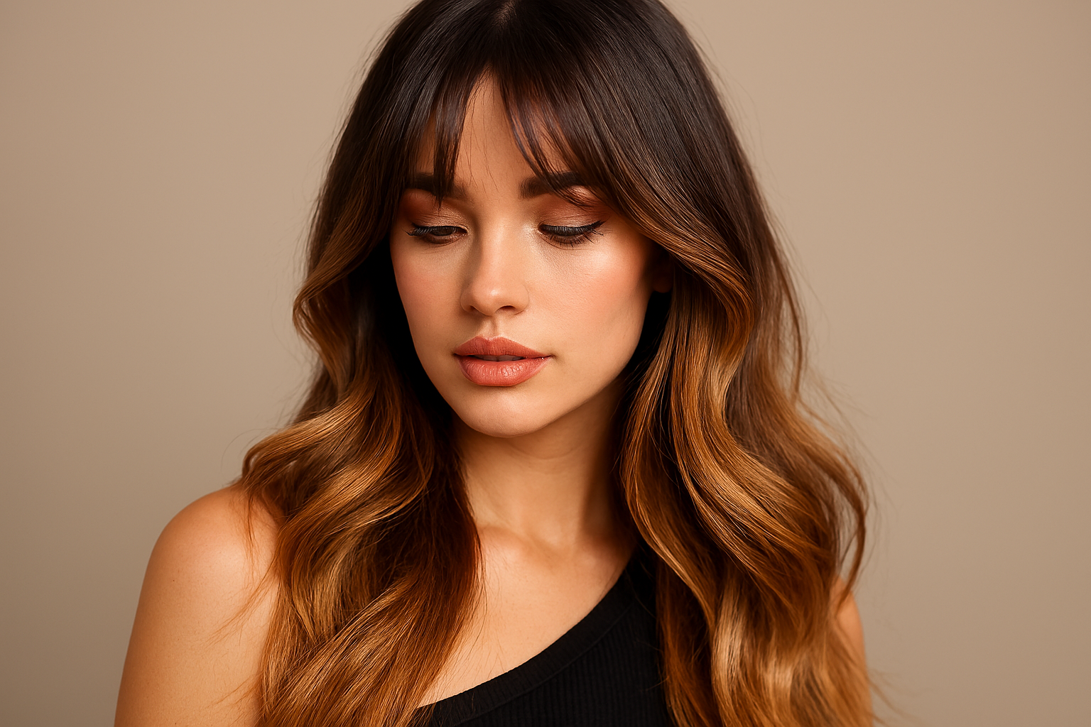 Long Hair Color & Hairstyles 2025:...