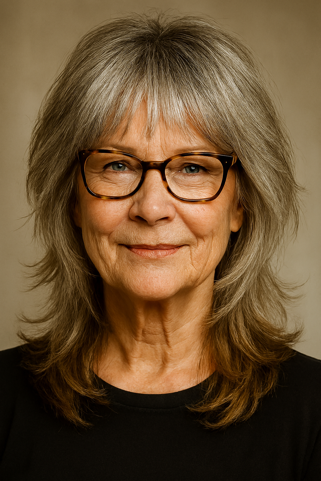 Medium Shaggy Hairstyles for Women Over...