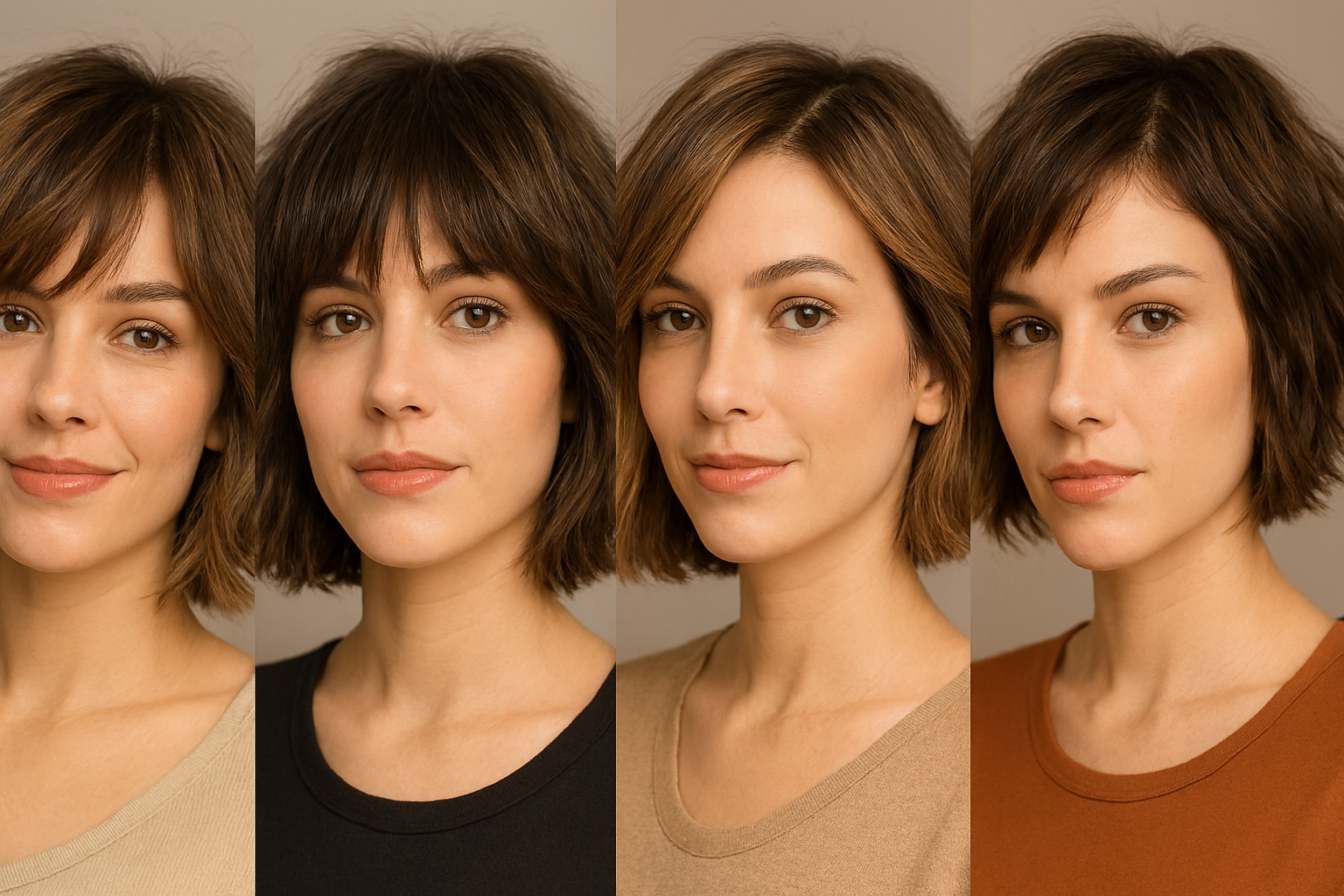 Messy Bob Haircut (2025): Mapped Texture,...