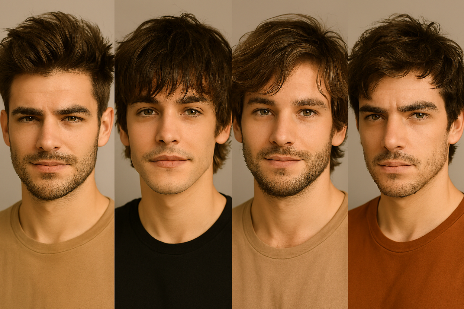 Medium-Length Messy Hairstyles for Men (2025):...