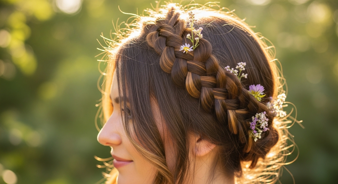 Braided Crown Hair Art 2026