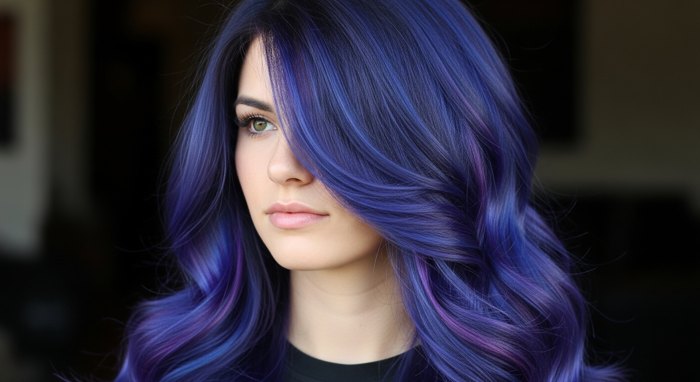 🌌 Midnight Sapphire Hair USA 2025:...